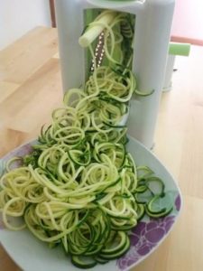 ricette spaghetti zucchine dieta iperproteica