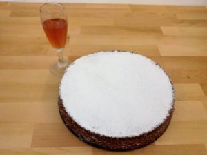 carrot cake con zucchero a velo